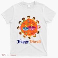 Family Hindu Happy Diwali T-Shirt thumb 0