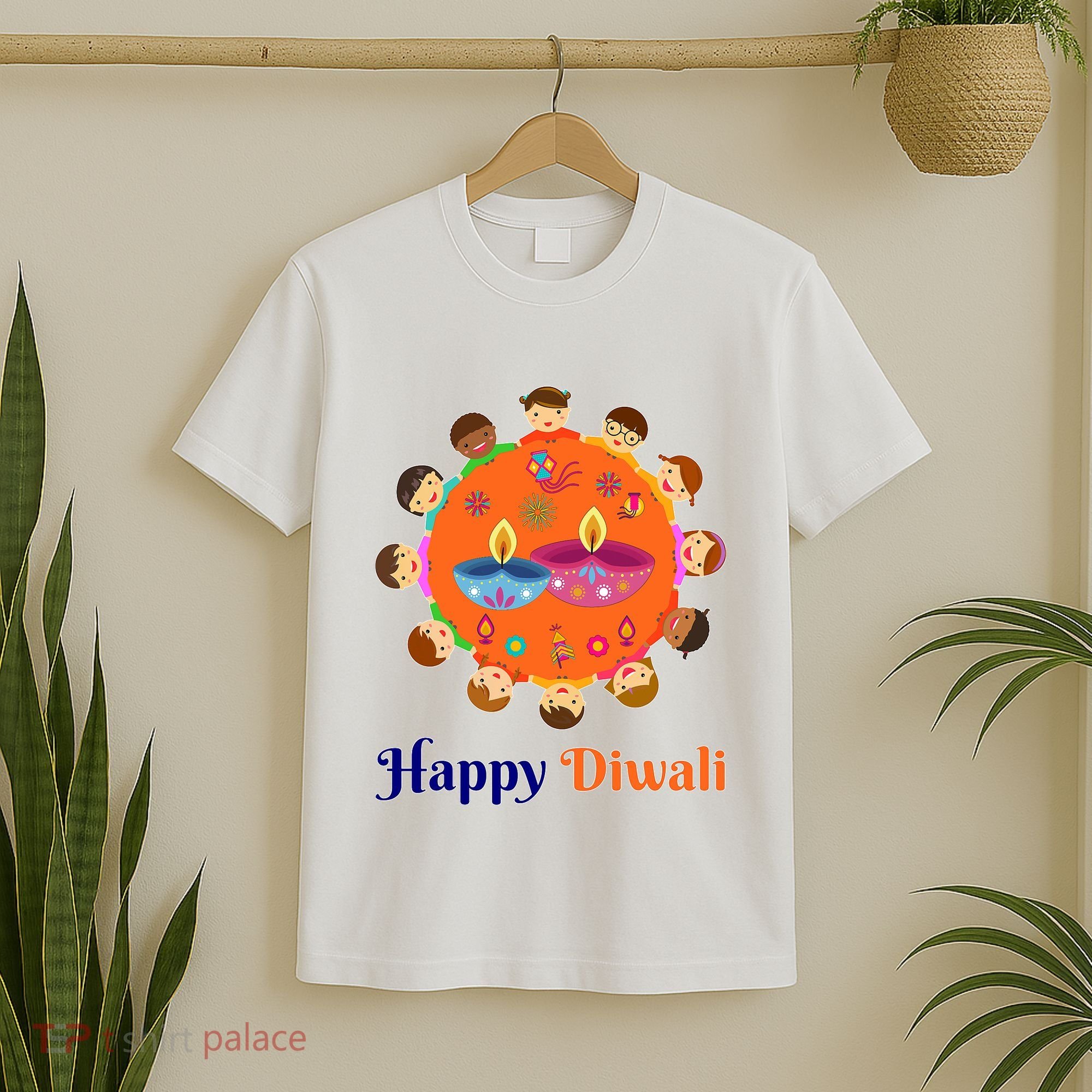 Family Hindu Happy Diwali T-Shirt