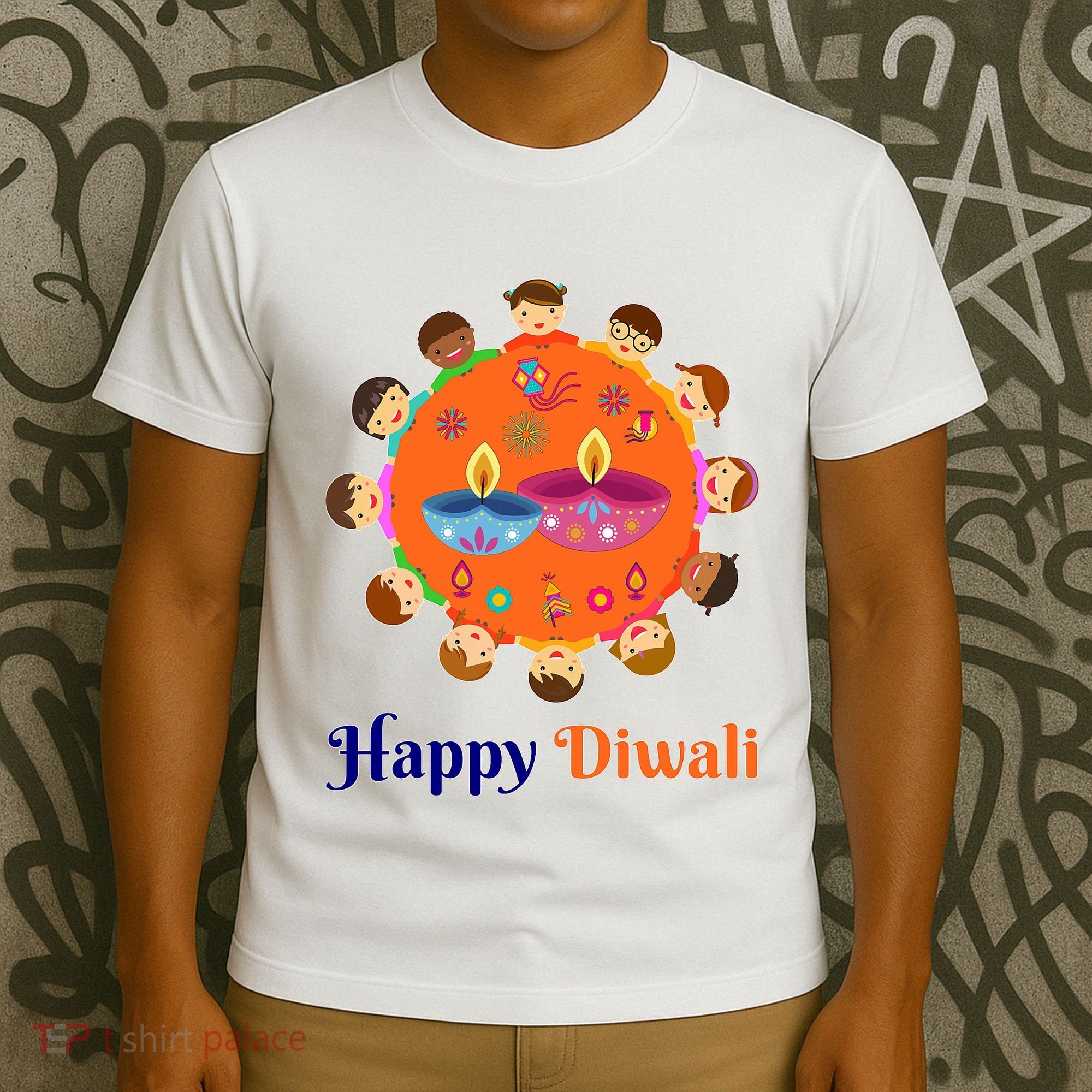 Family Hindu Happy Diwali T-Shirt