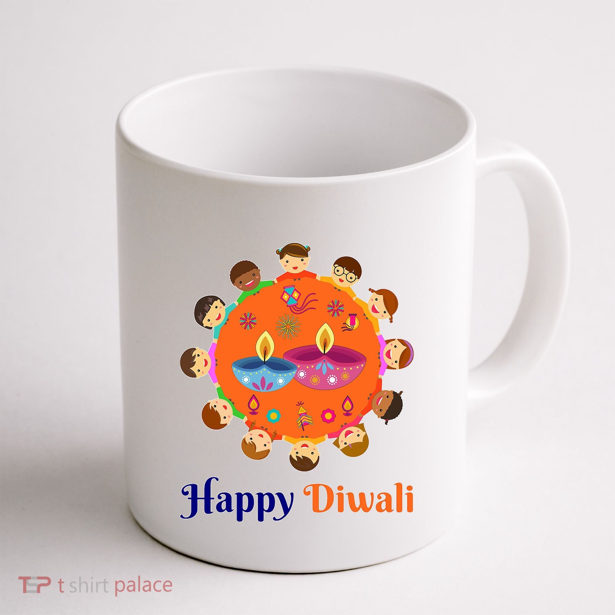 Family Hindu Happy Diwali Coffee Mug