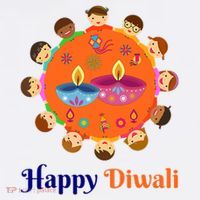 Family Hindu Happy Diwali Mousepad thumb 1