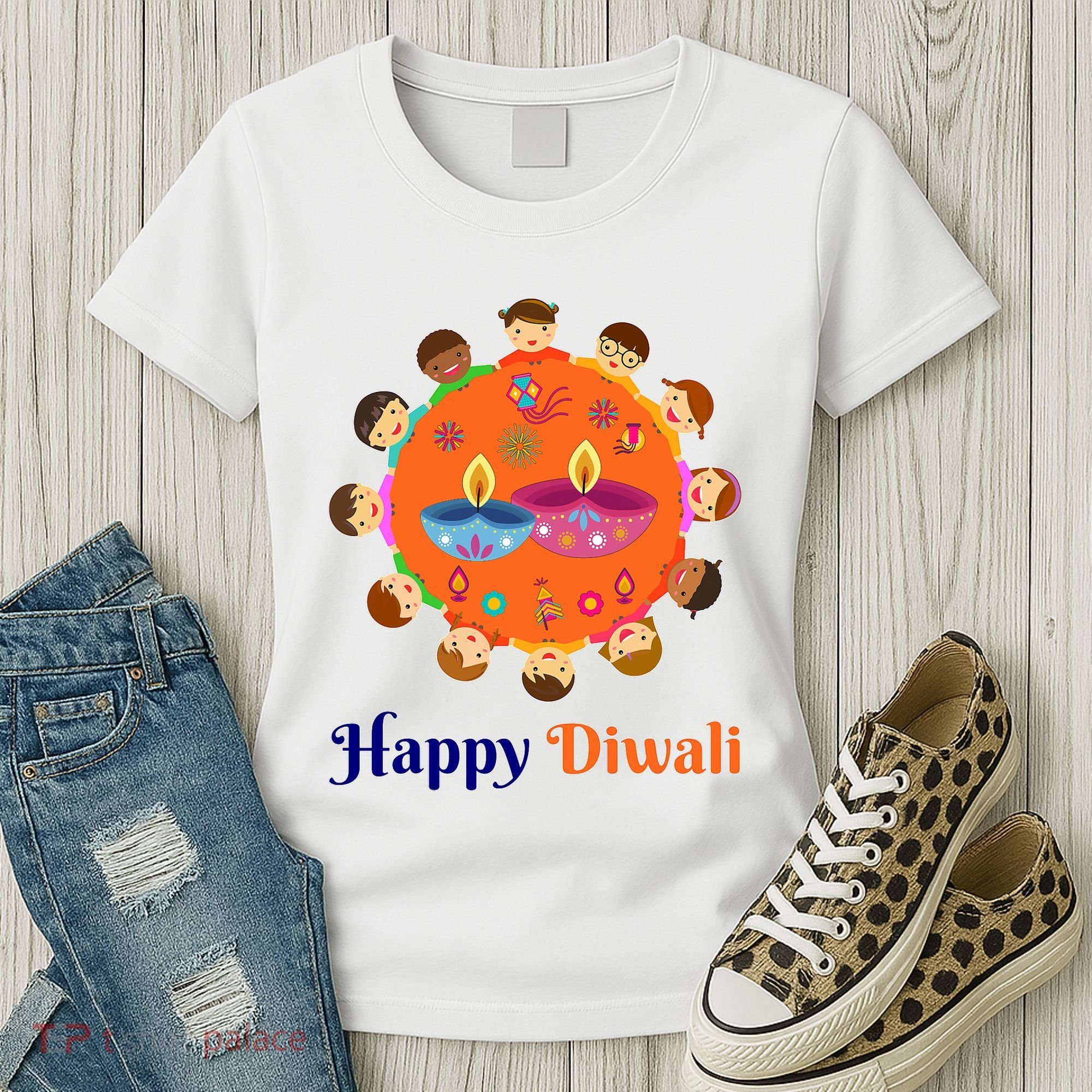 Family Hindu Happy Diwali Women's T-Shirt