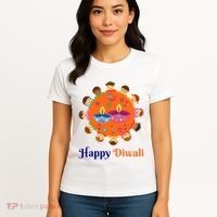 Family Hindu Happy Diwali Women's T-Shirt thumb 4