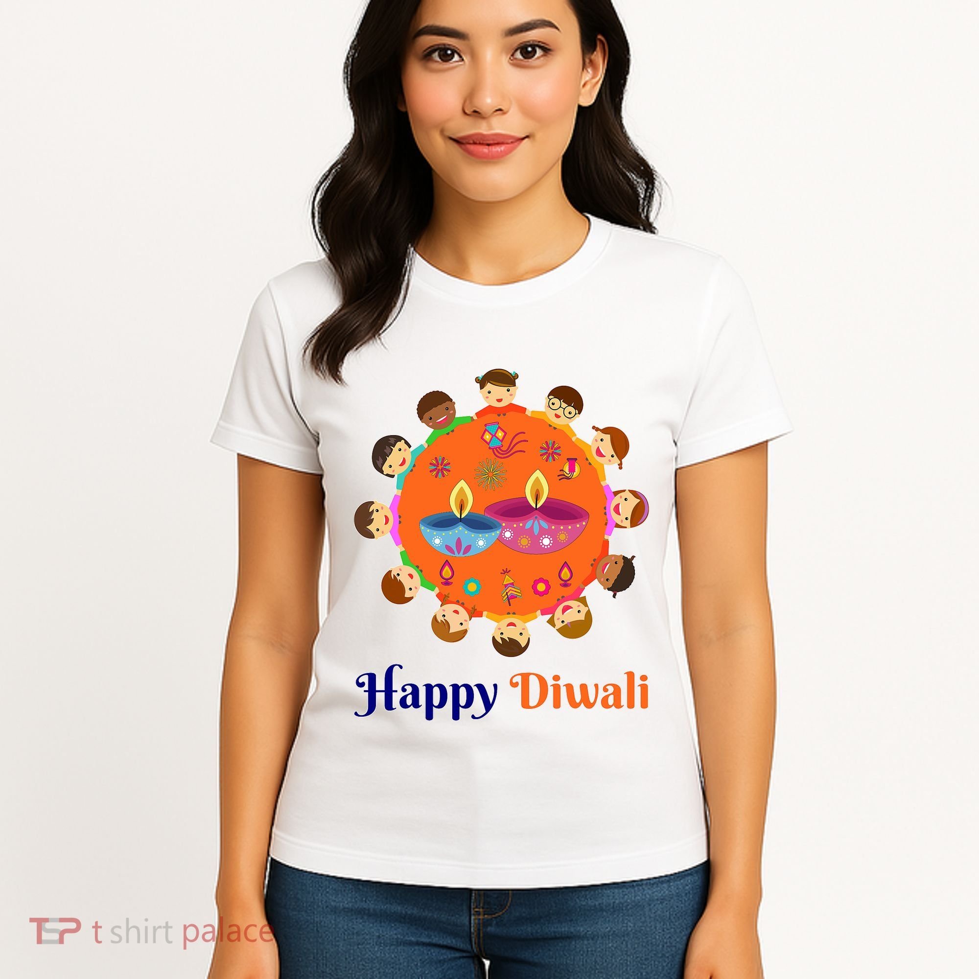 Family Hindu Happy Diwali Women's T-Shirt