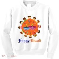 Family Hindu Happy Diwali Kids Sweatshirt thumb 0