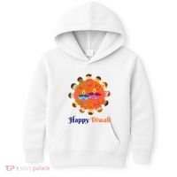 Family Hindu Happy Diwali Kids Hoodie thumb 0