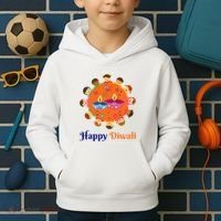 Family Hindu Happy Diwali Kids Hoodie thumb 2