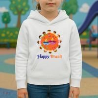 Family Hindu Happy Diwali Kids Hoodie thumb 3