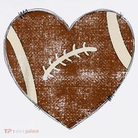Football Heart I Love Football Red Women's Tank Top thumb 5