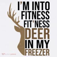 Funny Hunter Im Into Fitness Deer Freezer Hunting Baby Bodysuit thumb 2