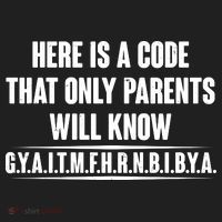 Funny Here Is A Code That Only Parents Will Know Golf Towel thumb 3