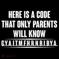 Funny Here Is A Code That Only Parents Will Know Women's Long Sleeve Shirt thumb 2