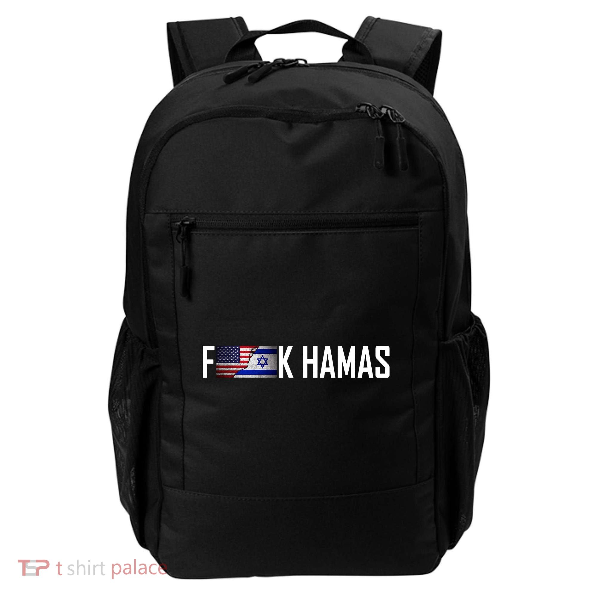 F*Ck Hamas Israel Strong Pray Backpack