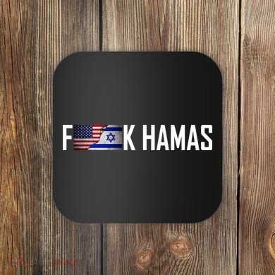 F*Ck Hamas Israel Strong Pray Coaster