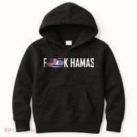 F*Ck Hamas Israel Strong Pray Kids Hoodie thumb 0