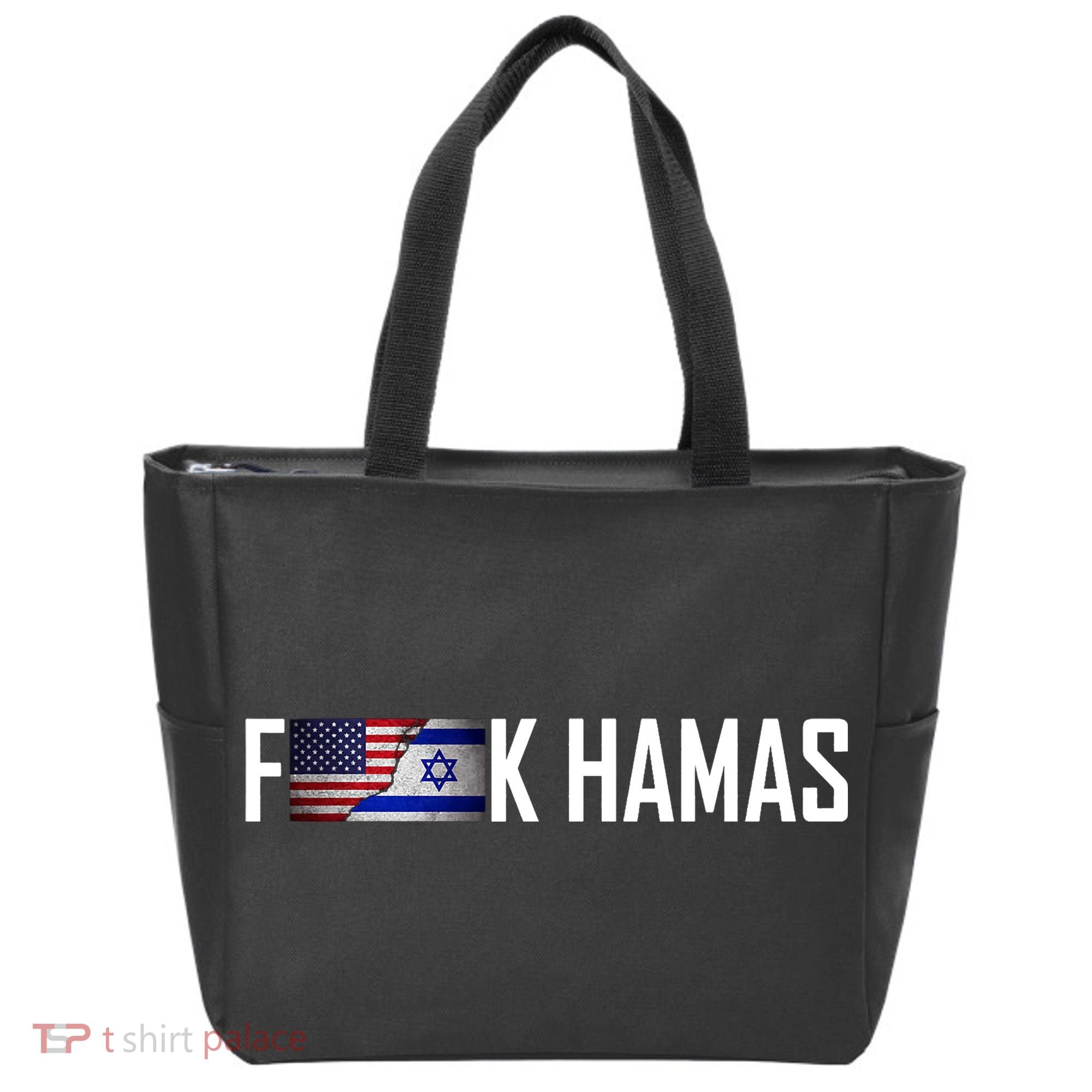 F*Ck Hamas Israel Strong Pray Tote Bag