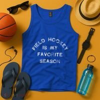 Field Hockey Is My Favorite Season Game Day Chicks Sticks Gift Tank Top thumb 4