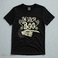 Funny Halloween I'm Her Boo Matching Couple Shirts T-Shirt thumb 5