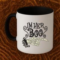 Funny Halloween I'm Her Boo Matching Couple Shirts Coffee Mug thumb 2