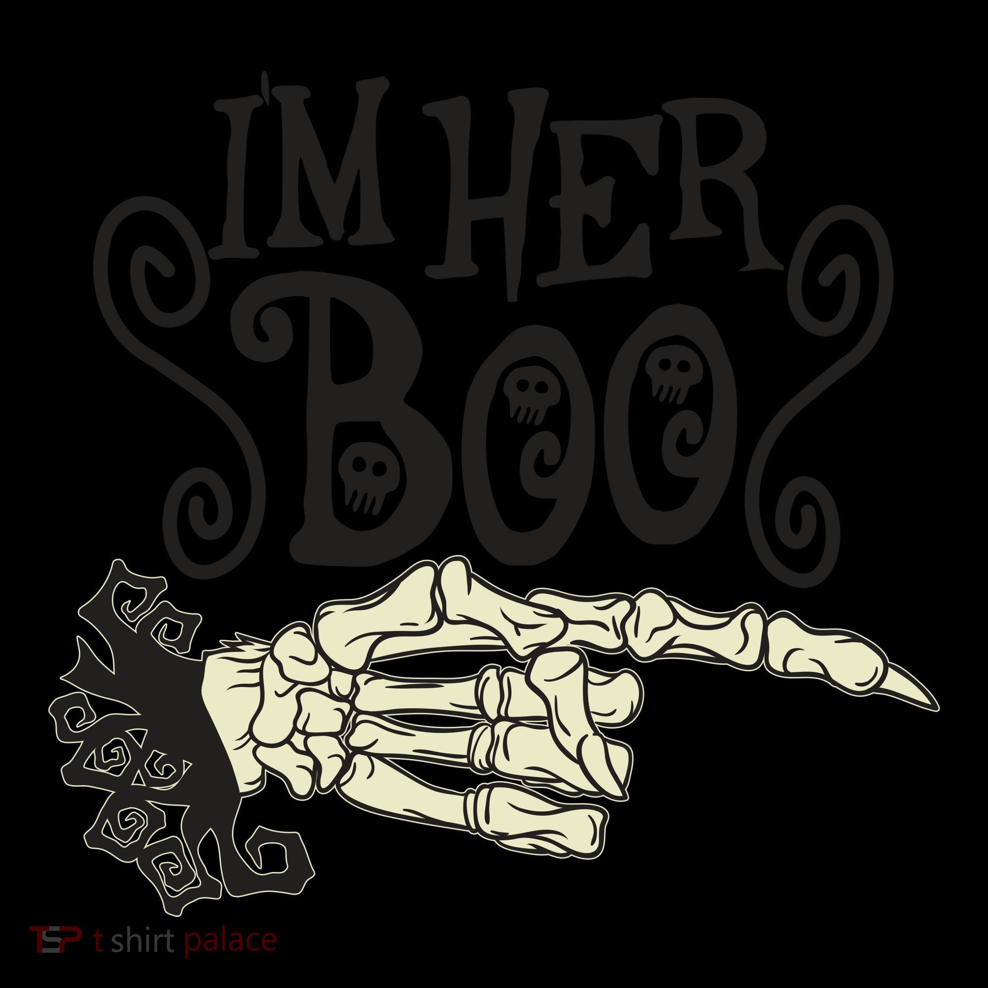 Funny Halloween I'm Her Boo Matching Couple Shirts Coffee Mug