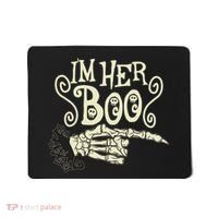 Funny Halloween I'm Her Boo Matching Couple Shirts Mousepad thumb 0
