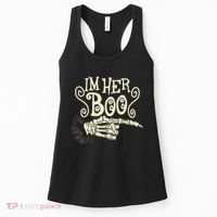 Funny Halloween I'm Her Boo Matching Couple Shirts Women's Tank Top thumb 0