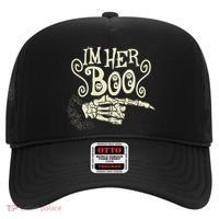 Funny Halloween I'm Her Boo Matching Couple Shirts Hat thumb 0