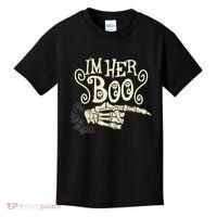 Funny Halloween I'm Her Boo Matching Couple Shirts Kids T-Shirt thumb 0