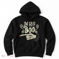 Funny Halloween I'm His Boo Matching Couple Shirts Hoodie thumb 0