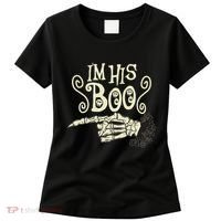 Funny Halloween I'm His Boo Matching Couple Shirts Women's T-Shirt thumb 0