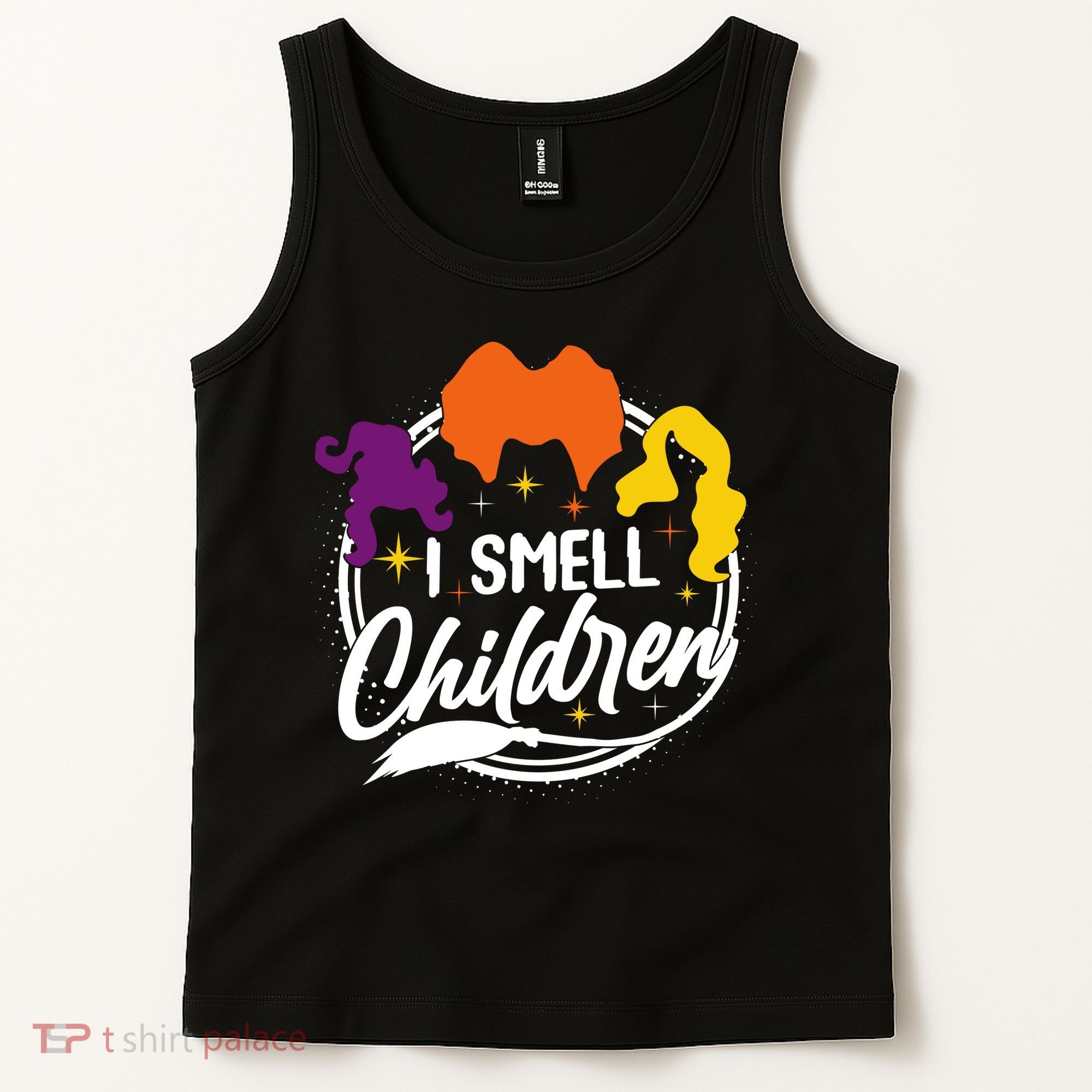 Funny Halloween I Smell Children Tank Top