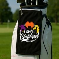 Funny Halloween I Smell Children Golf Towel thumb 2