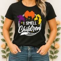Funny Halloween I Smell Children Women's T-Shirt thumb 2