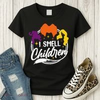 Funny Halloween I Smell Children Women's T-Shirt thumb 3