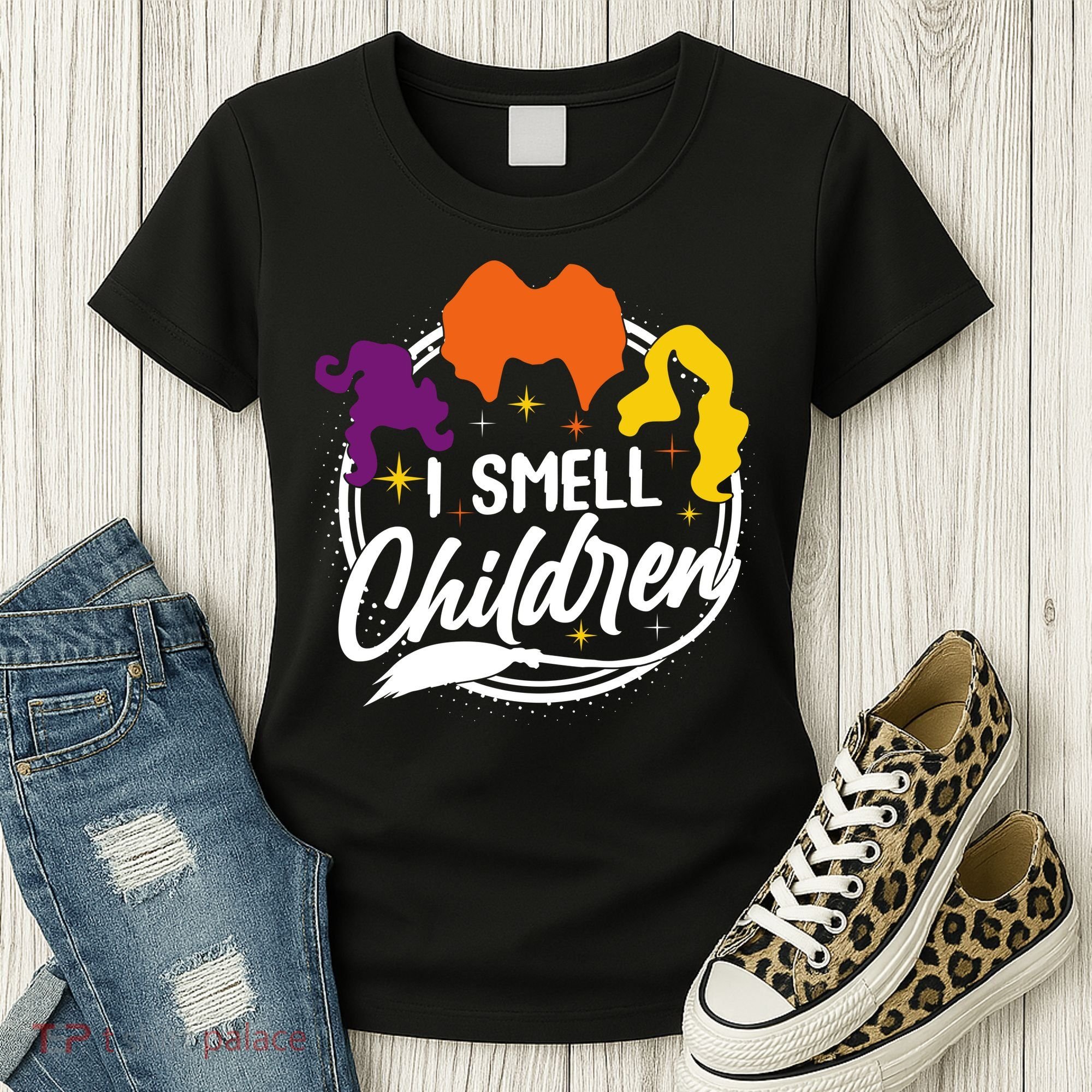 Funny Halloween I Smell Children Women's T-Shirt