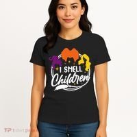 Funny Halloween I Smell Children Women's T-Shirt thumb 4