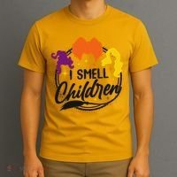 Funny Halloween I Smell Children T-Shirt thumb 3