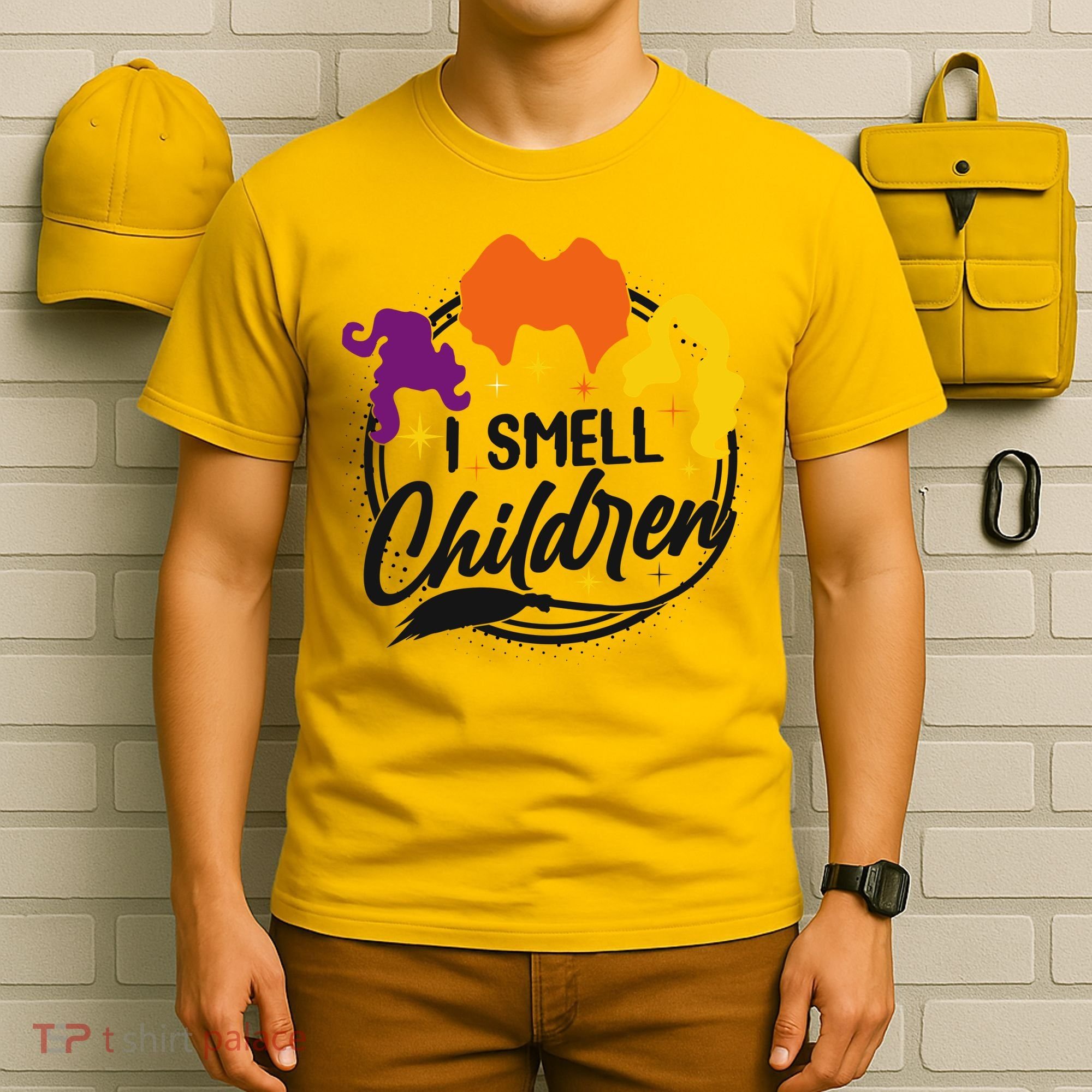Funny Halloween I Smell Children T-Shirt