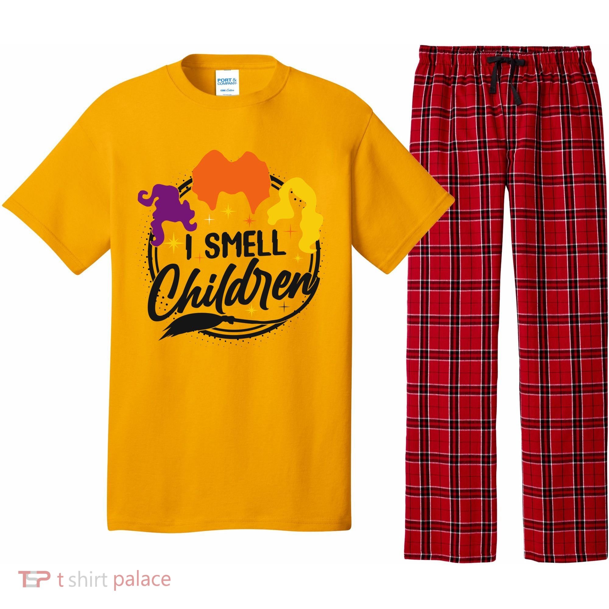 Funny Halloween I Smell Children Pajama Set
