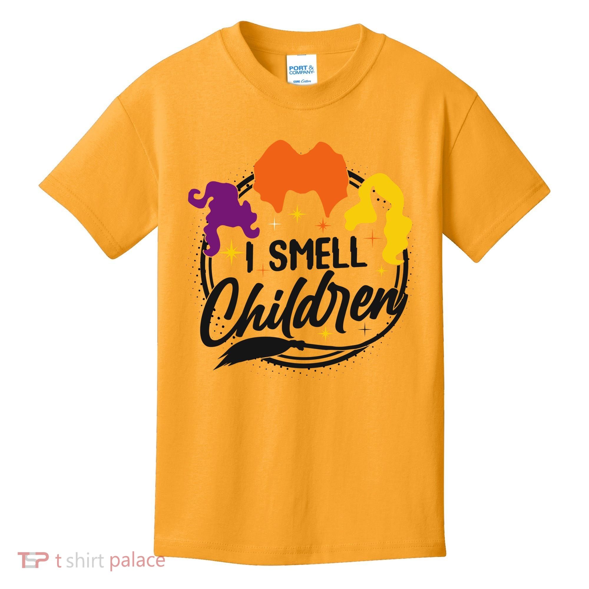 Funny Halloween I Smell Children Kids T-Shirt