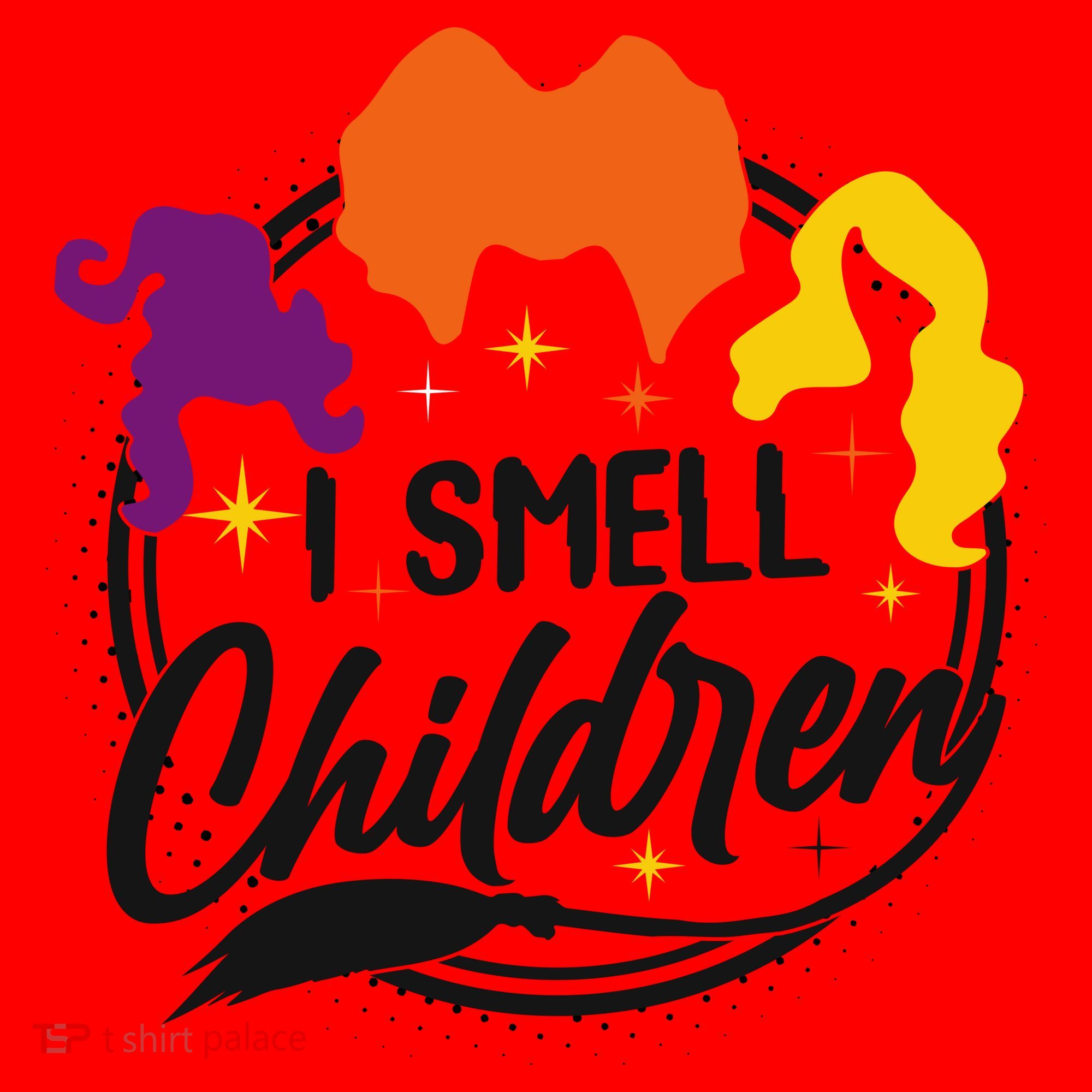 Funny Halloween I Smell Children Santa Hat