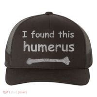 Funny Humorous I Found This Humerus Bone Yupoong Adult 5-Panel Trucker Hat thumb 0