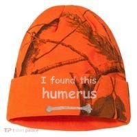 Funny Humorous I Found This Humerus Bone Kati Licensed 12" Camo Cuffed Beanie thumb 0
