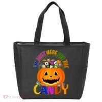 Funny Halloween I'm Just Here For The Candy Tote Bag thumb 0