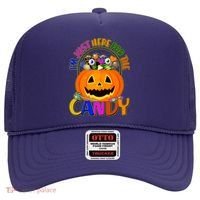Funny Halloween I'm Just Here For The Candy Hat thumb 0