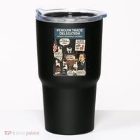Funny Heard Island Penguins Against Tariffs Tumbler thumb 0