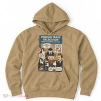 Funny Heard Island Penguins Against Tariffs Hoodie thumb 0