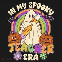 Funny Halloween In My Spooky Teacher Era Sweatshirt thumb 3
