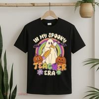 Funny Halloween In My Spooky Teacher Era T-Shirt thumb 2