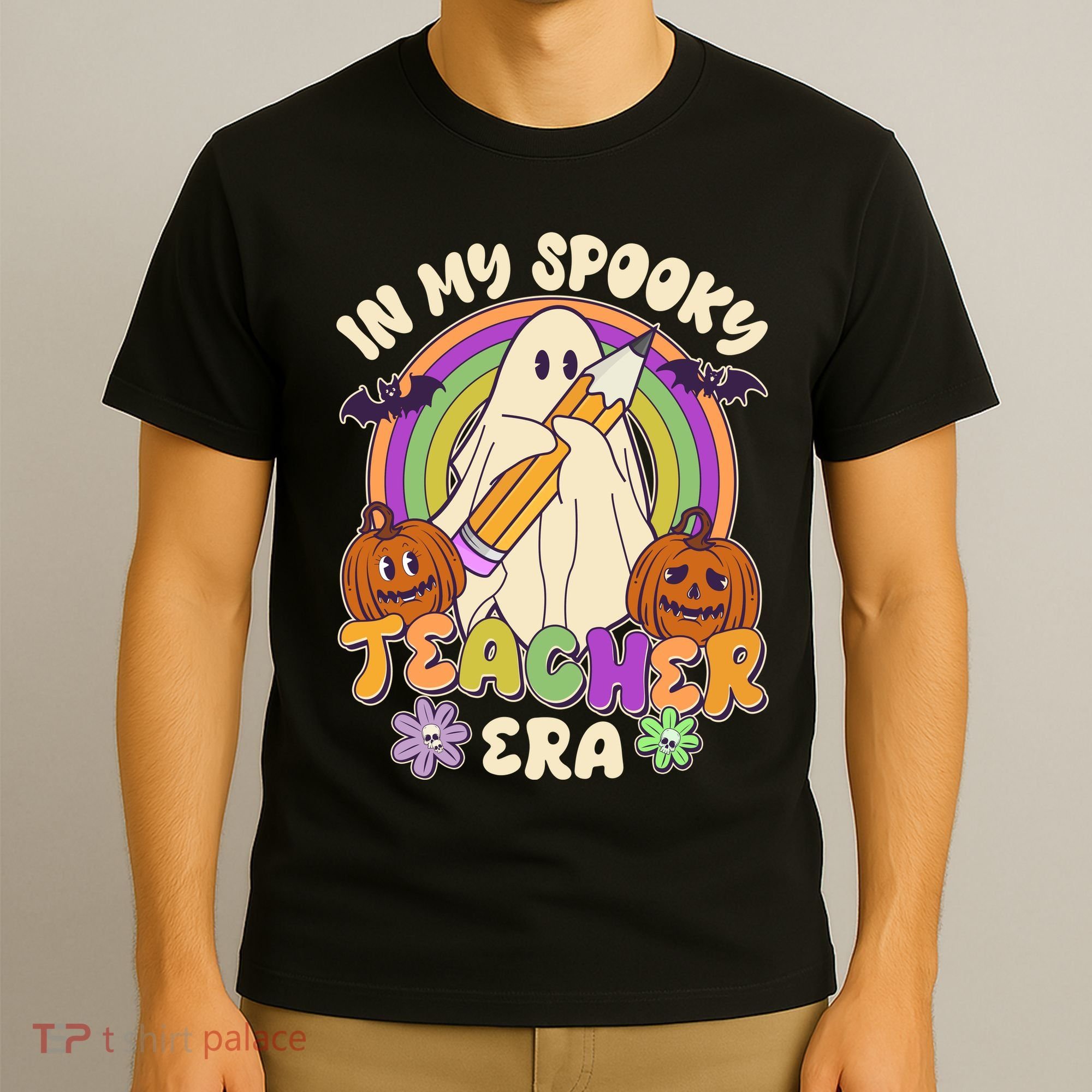 Funny Halloween In My Spooky Teacher Era T-Shirt